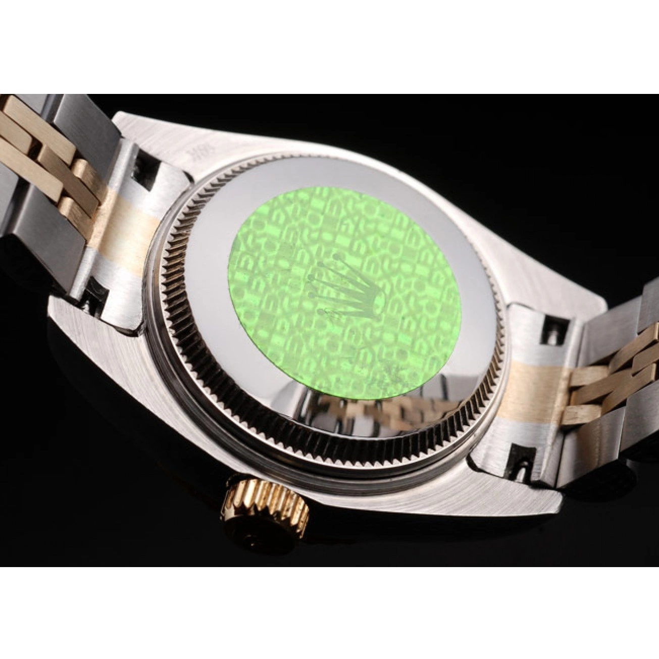 Aaa replica watch Datejust Steel 98078 Tone Plated Stainless Rolex Yellow Two Gold 0814